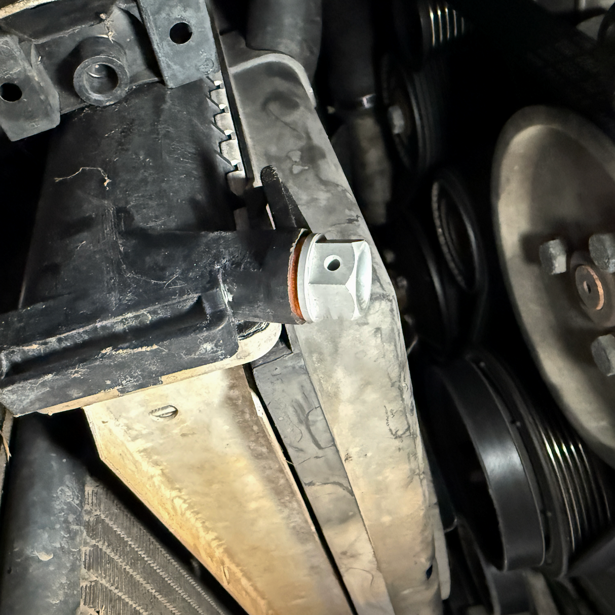 Upgraded BMW Aluminum Radiator Drain Plug