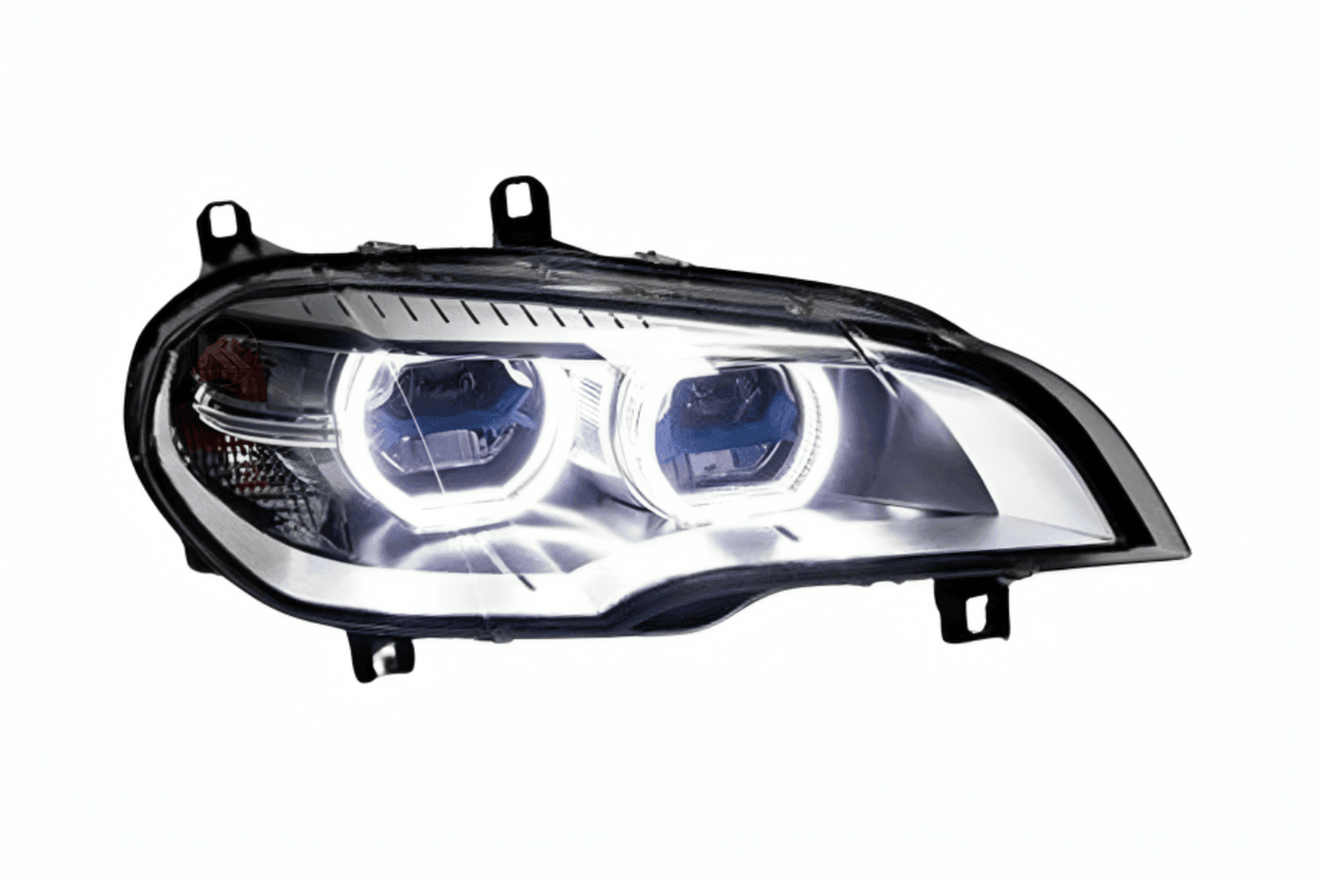BMW X5 E70 OE Style Angel Eyes Projector Headlight (2007 - 2013) - K2 Industries