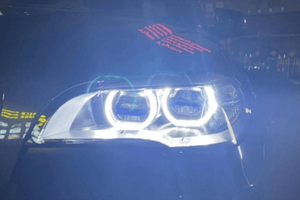 BMW X5 E70 OE Style Angel Eyes Projector Headlight (2007 - 2013) - K2 Industries