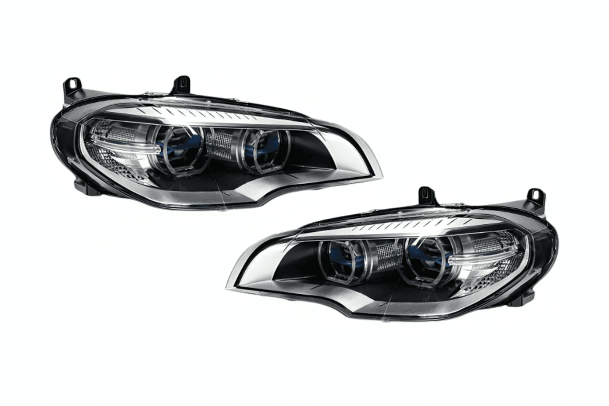 BMW X5 E70 OE Style Angel Eyes Projector Headlight (2007 - 2013) - K2 Industries