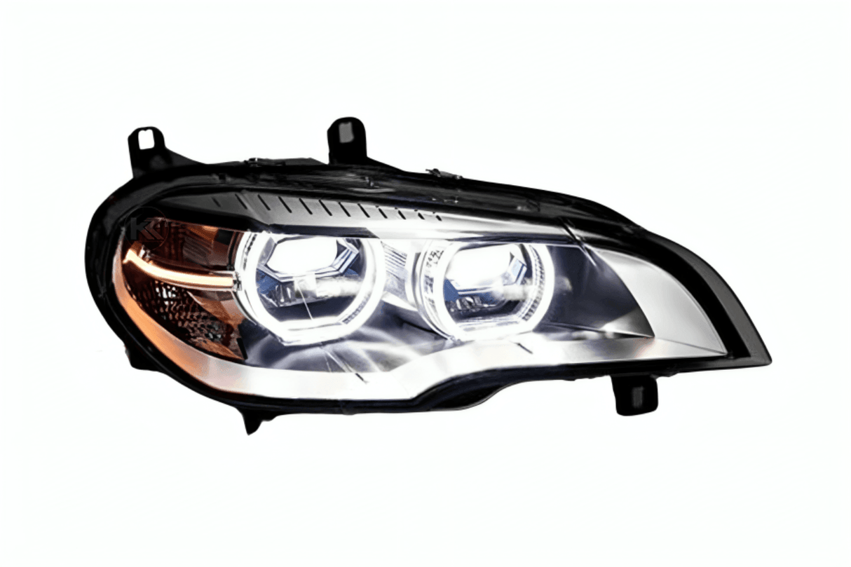 BMW X5 E70 OE Style Angel Eyes Projector Headlight (2007 - 2013) - K2 Industries