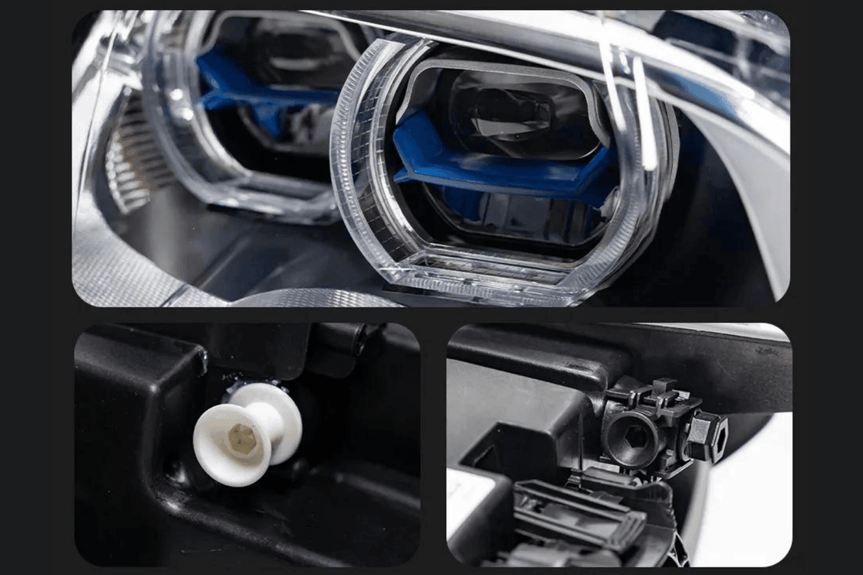 BMW X5 E70 OE Style Angel Eyes Projector Headlight (2007 - 2013) - K2 Industries