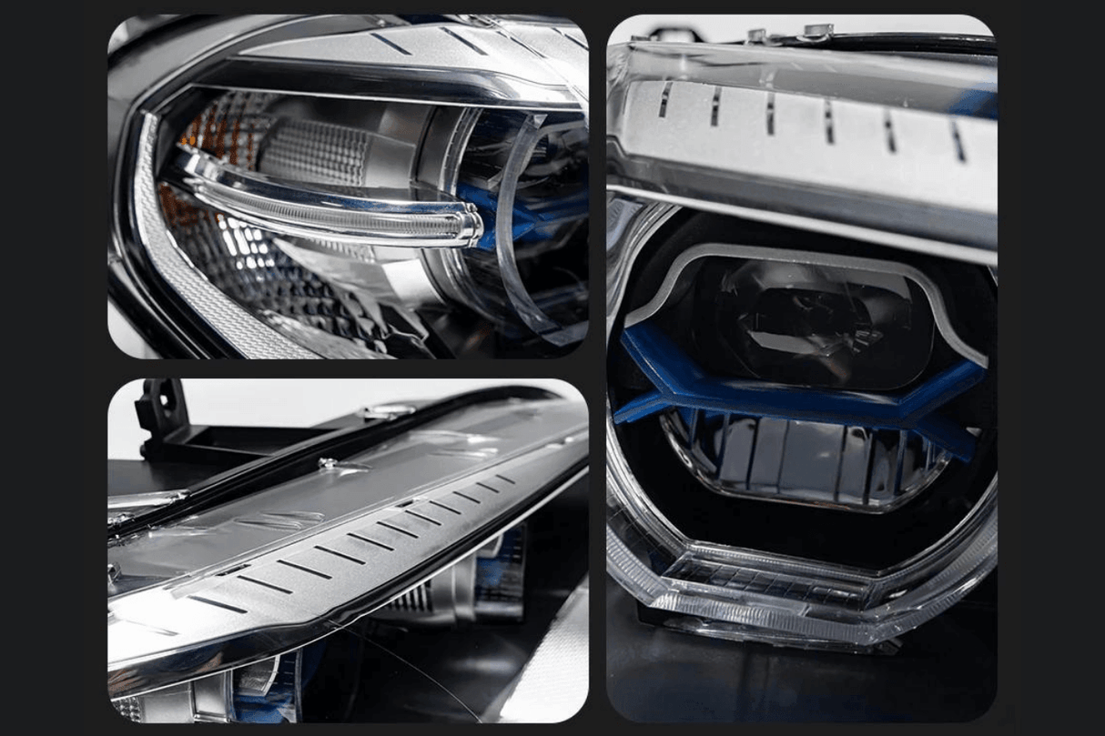 BMW X5 E70 OE Style Angel Eyes Projector Headlight (2007 - 2013) - K2 Industries