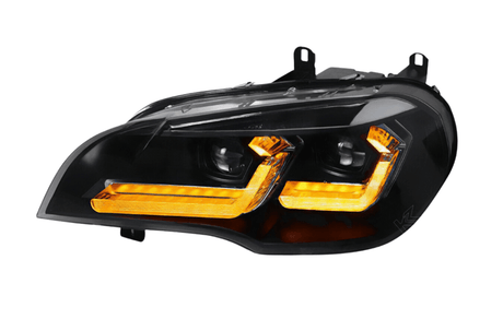 BMW X5 E70 "TRON" LED Headlights 2007-2013 - K2 Industries