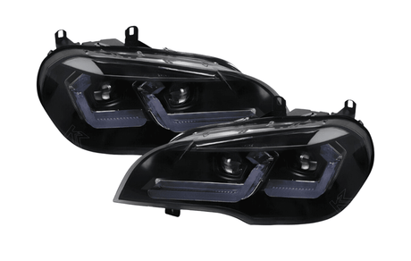 BMW X5 E70 "TRON" LED Headlights 2007-2013 - K2 Industries