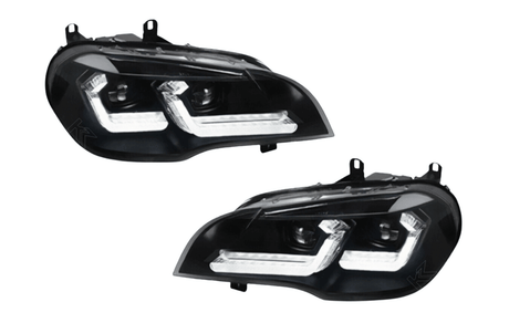 BMW X5 E70 "TRON" LED Headlights 2007-2013 - K2 Industries