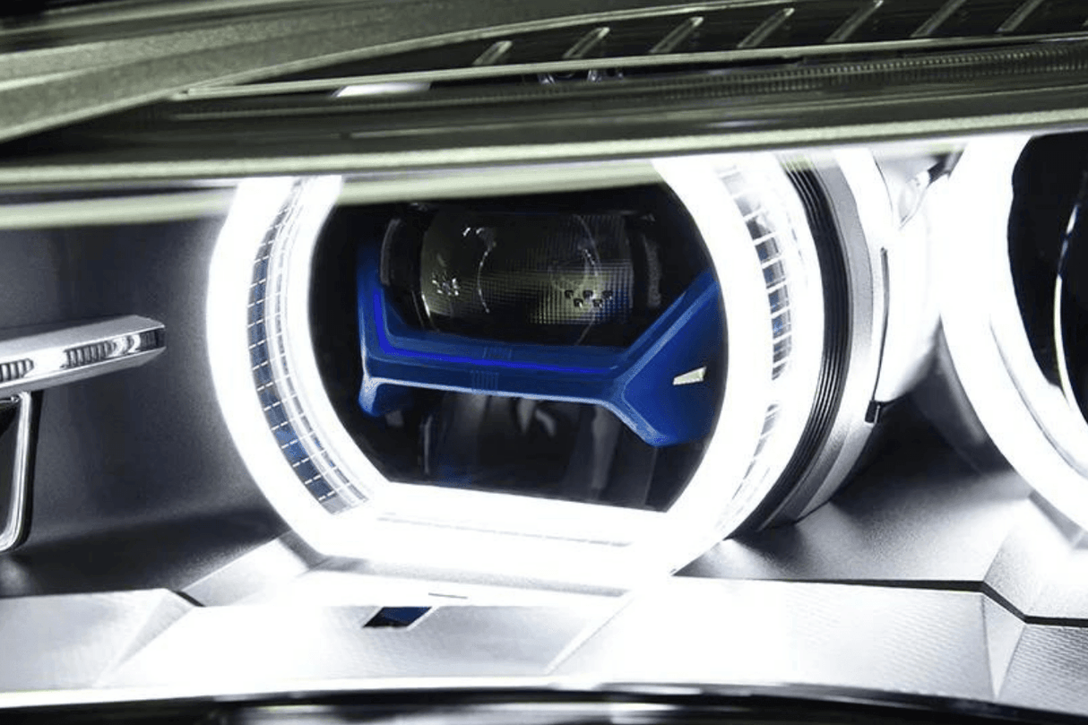 BMW X5 F15 F16 Laser Style Blue Accent Headlights Upgrade (2012 - 2019) - K2 Industries