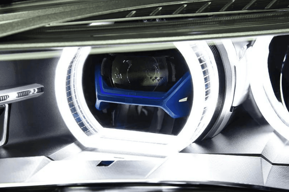 BMW X5 F15 F16 Laser Style Blue Accent Headlights Upgrade (2012 - 2019) - K2 Industries
