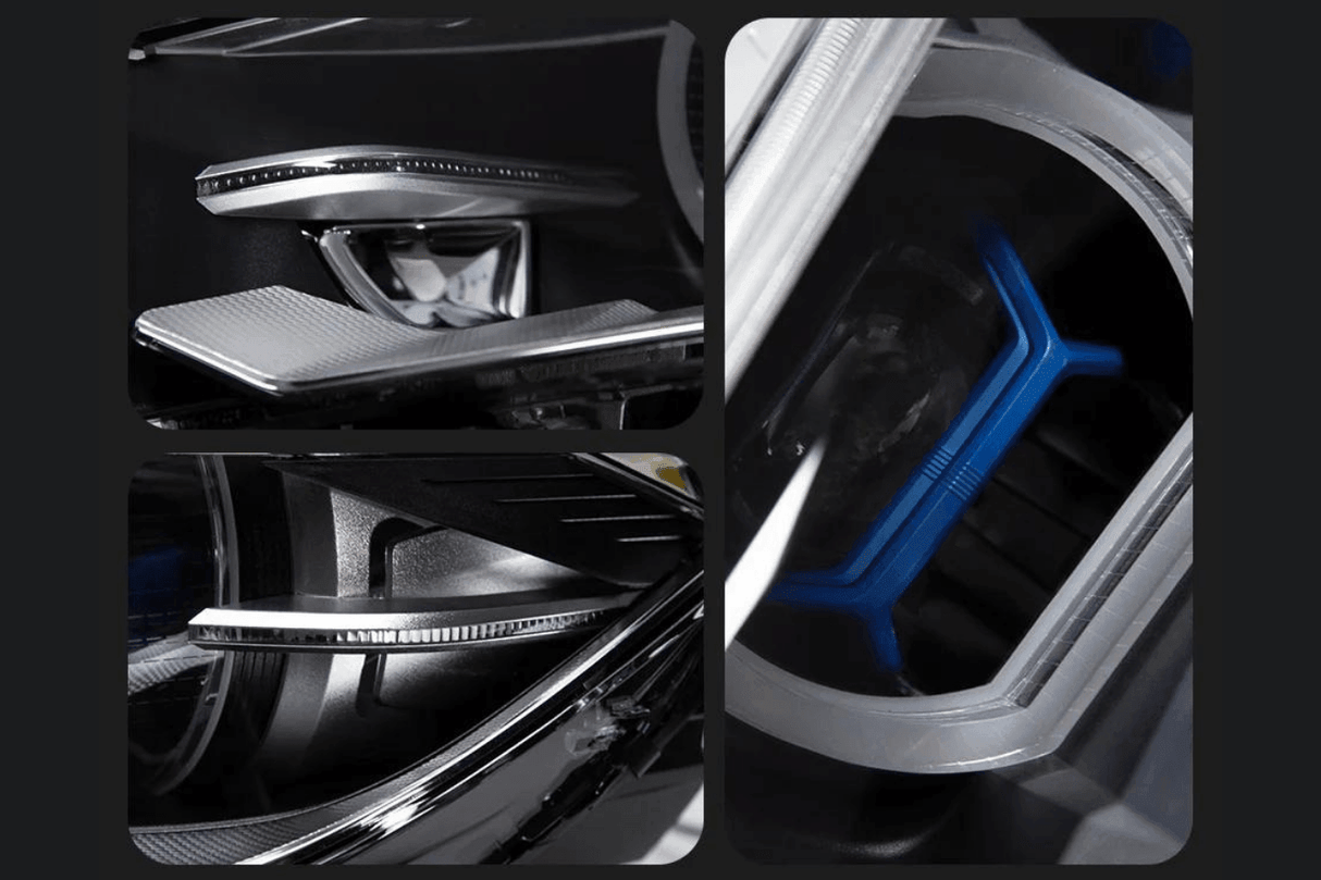 BMW X5 F15 F16 Laser Style Blue Accent Headlights Upgrade (2012 - 2019) - K2 Industries