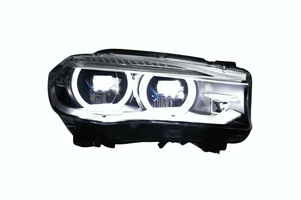 BMW X5 F15 F16 Laser Style Blue Accent Headlights Upgrade (2012 - 2019) - K2 Industries