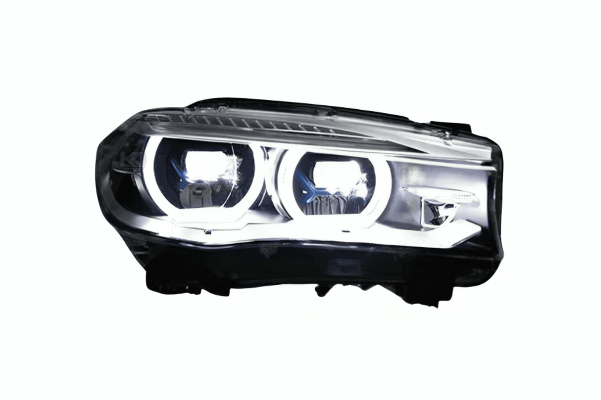 BMW X5 F15 F16 Laser Style Blue Accent Headlights Upgrade (2012 - 2019) - K2 Industries