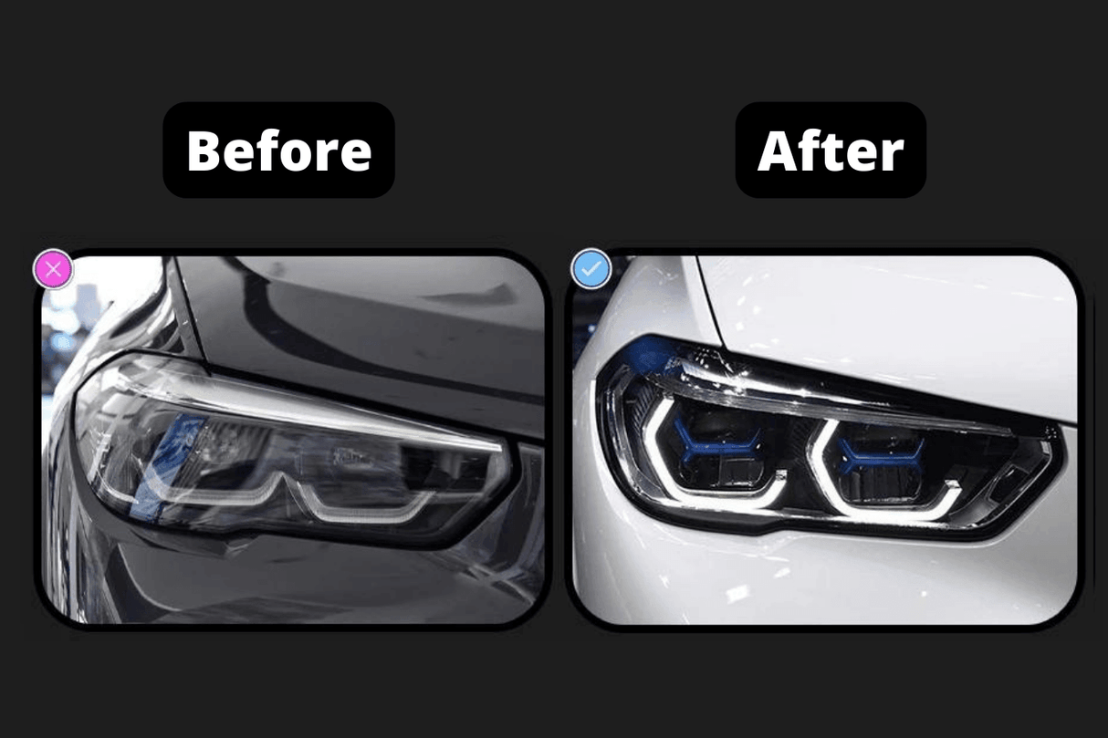 BMW X5 G05 "Modernized" Blue Accent Projector Headlights Upgrade (2019 - 2024) - K2 Industries