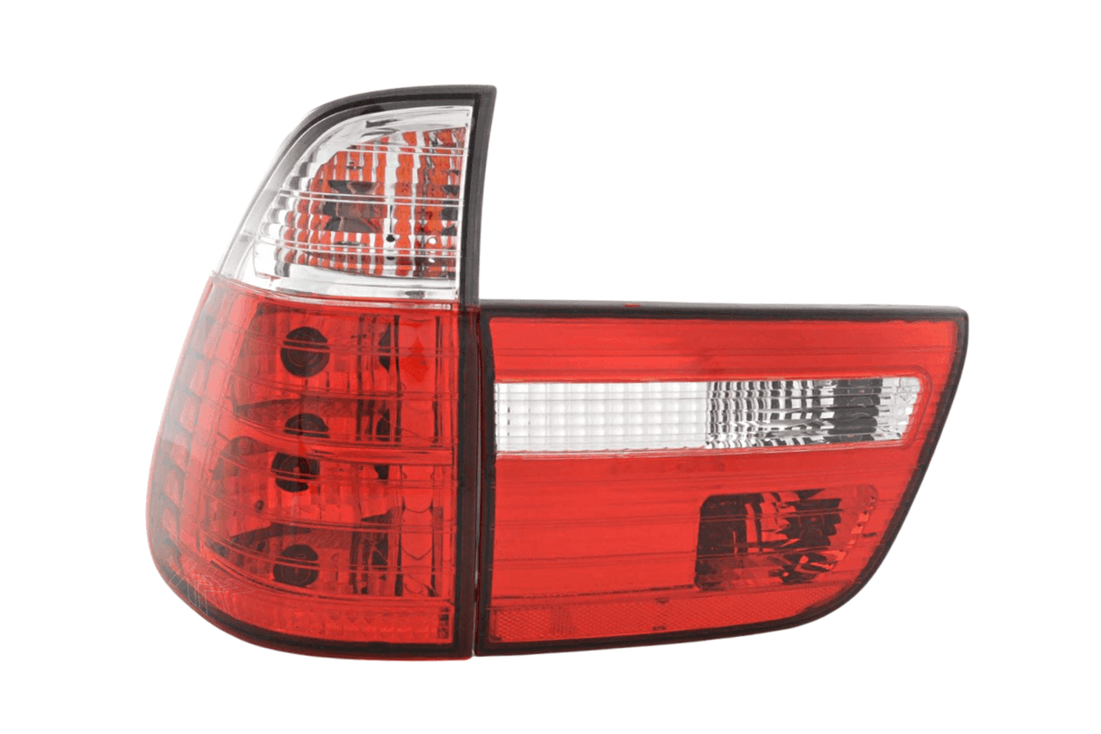 BMW X5 Type E53 Z33 Red / White Taillights Set(1998-2003) - K2 Industries
