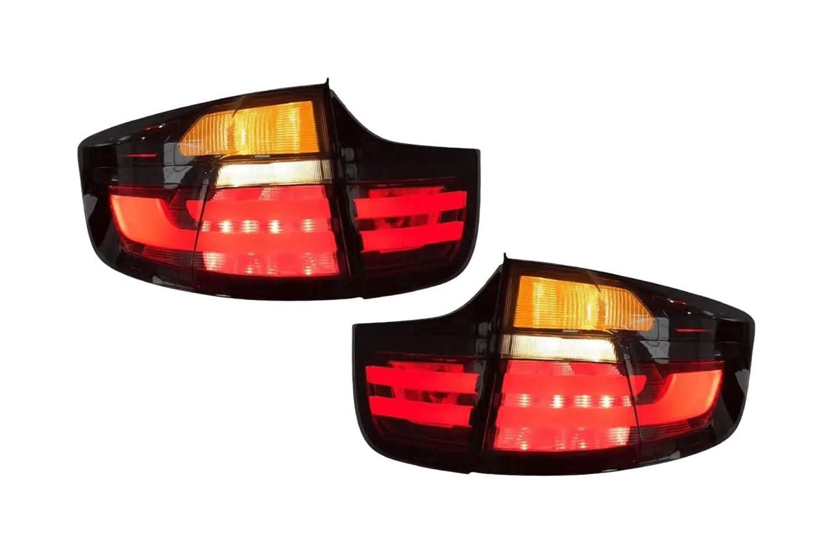 BMW X6 E71 Red and Smoked LED Tail Light Upgrades 2007-2014 - K2 Industries