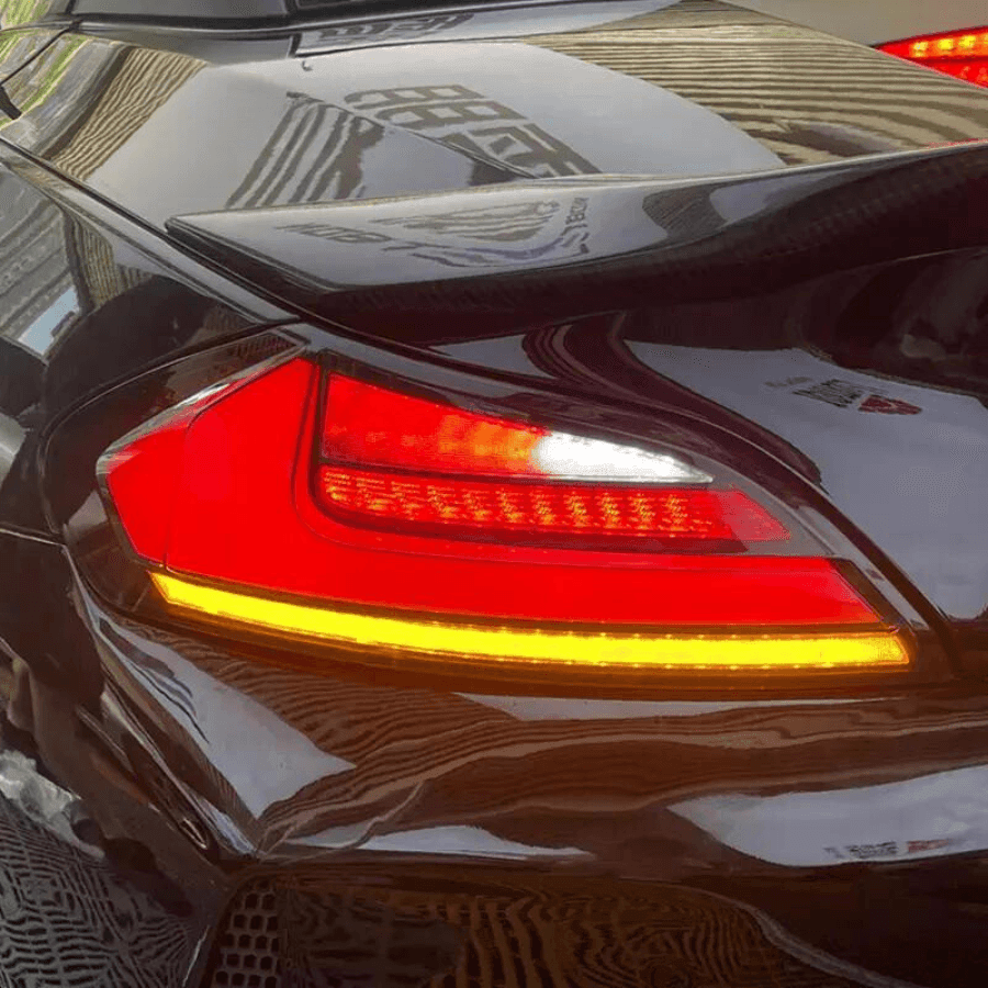 BMW Z4 E89 Clear and Clear/Red LED Tail Lights Upgrade (2008-2016) - K2 Industries
