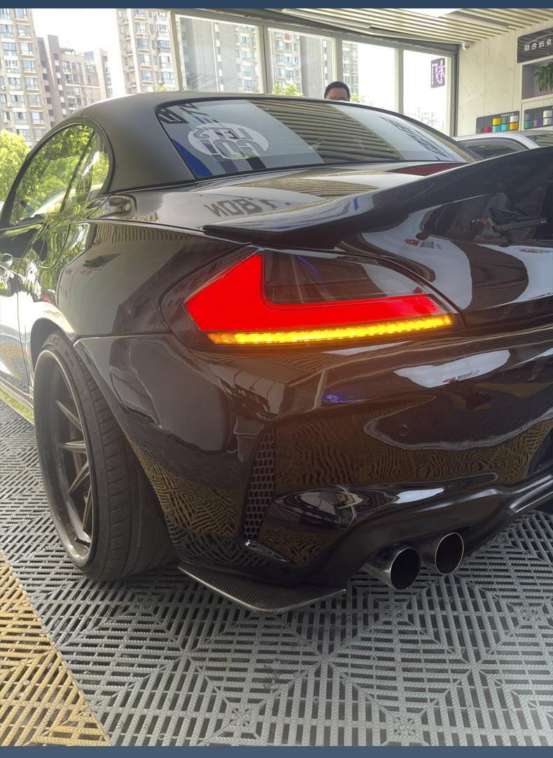 BMW Z4 E89 Clear and Clear/Red LED Tail Lights Upgrade (2008-2016) - K2 Industries