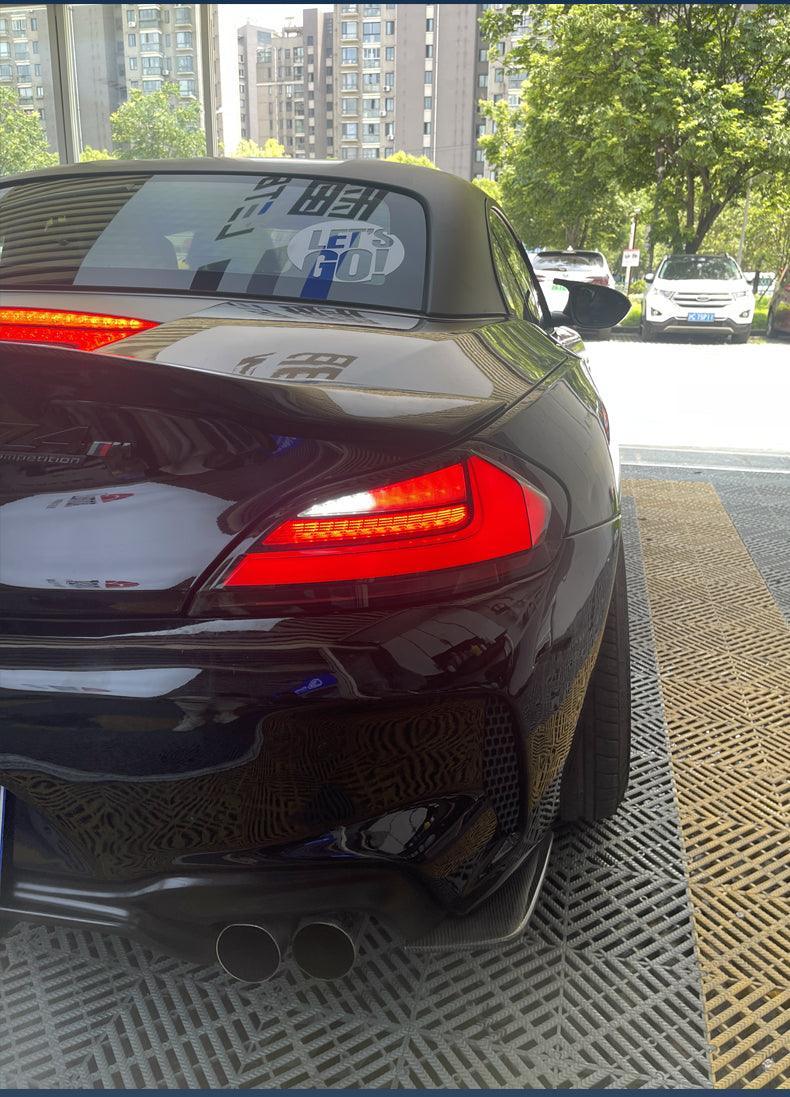 BMW Z4 E89 Clear and Clear/Red LED Tail Lights Upgrade (2008-2016) - K2 Industries