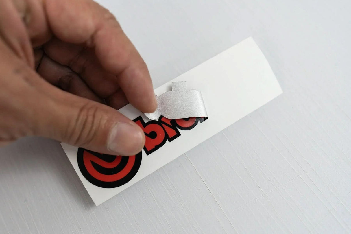 "Brembo" Brake Caliper High Temp Stickers - Custom Color Printed