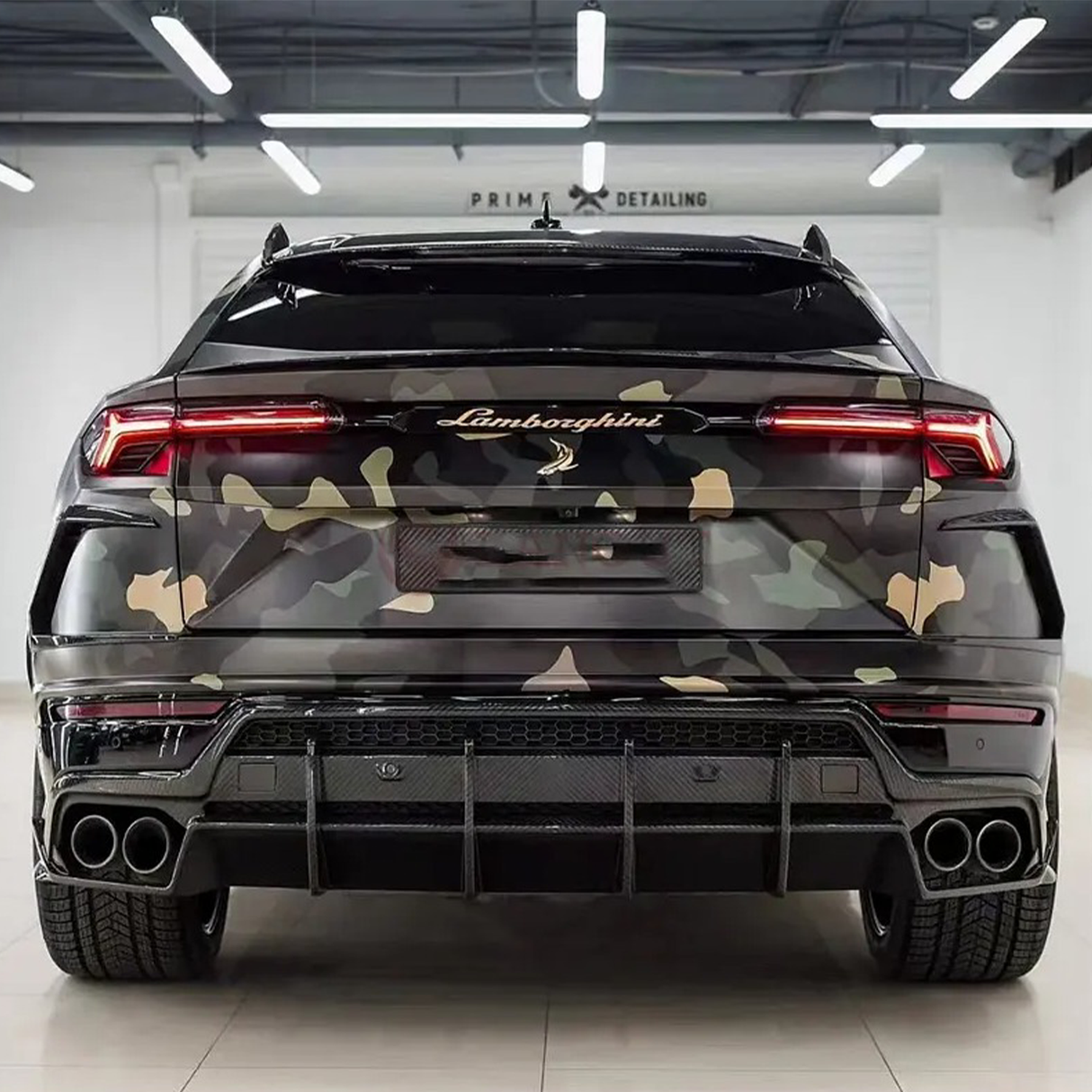 TC Style Dry Carbon Fiber Aero Body Kit for Lamborghini Urus