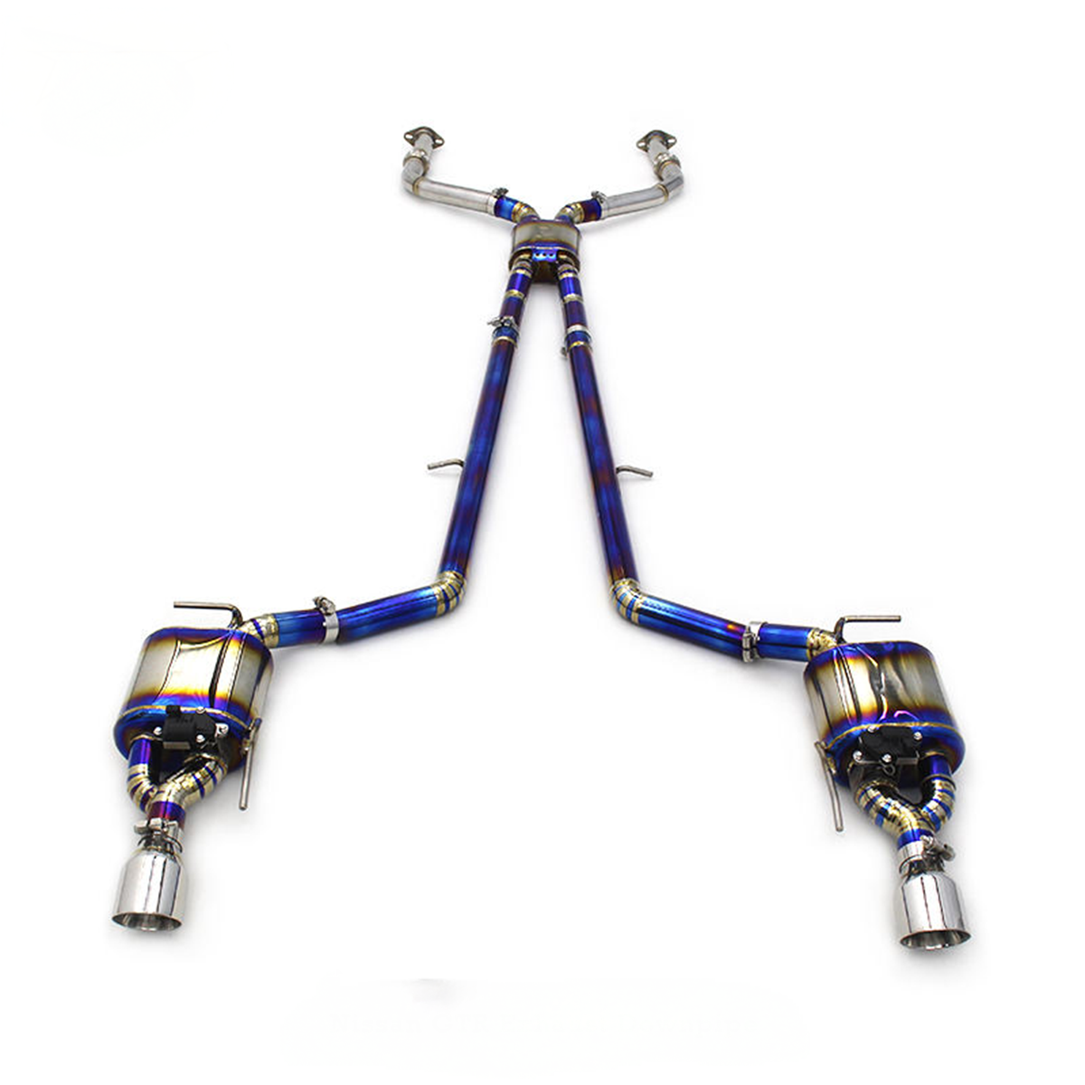 Performance Titanium Stainless Steel Catback Exhaust System for Infiniti G37 3.7L