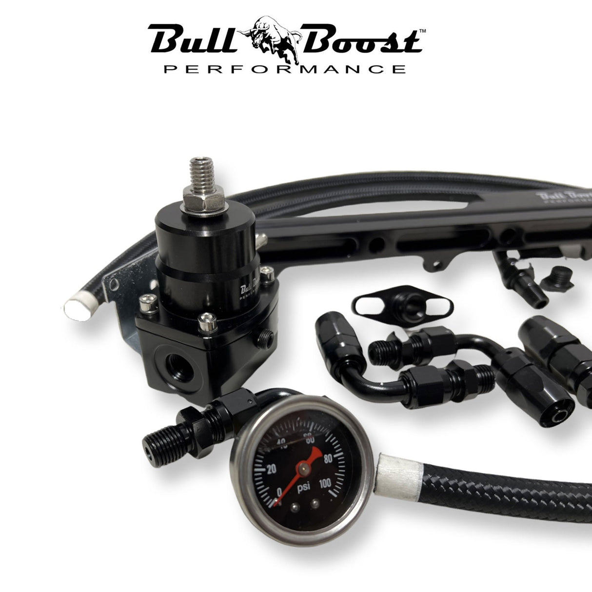 Fuel Pressure Regulator Gauge Rail B16 B18 B20 B-Series Honda Acura FPR Civic