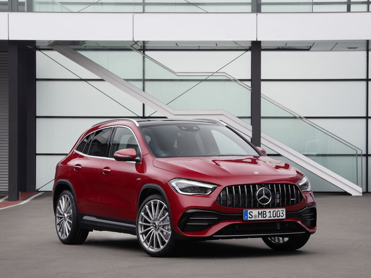 AutoTecknic Replacement Version II Dry Carbon Mirror Covers - Mercedes-Benz H247 GLA-Class