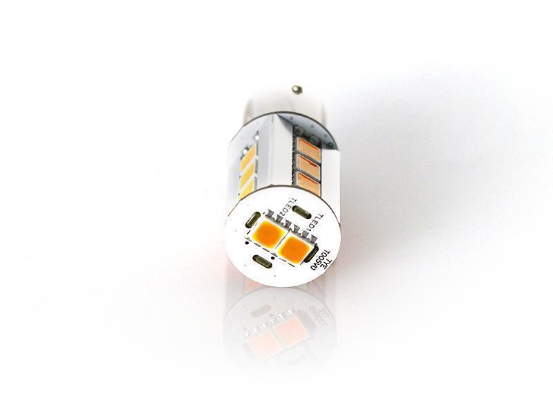 LED Amber Bulb Canbus S25 7507 PY21W Beta X1 Pair