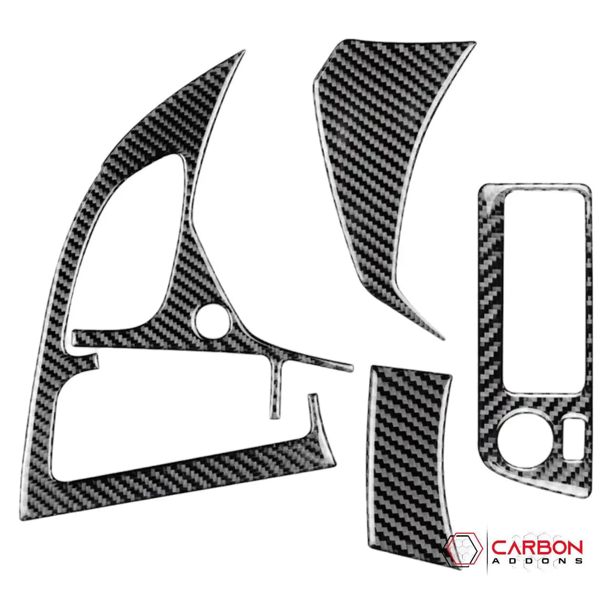 C7 Corvette 2014-2019 Driver Side Dashboard Carbon Fiber Overlay