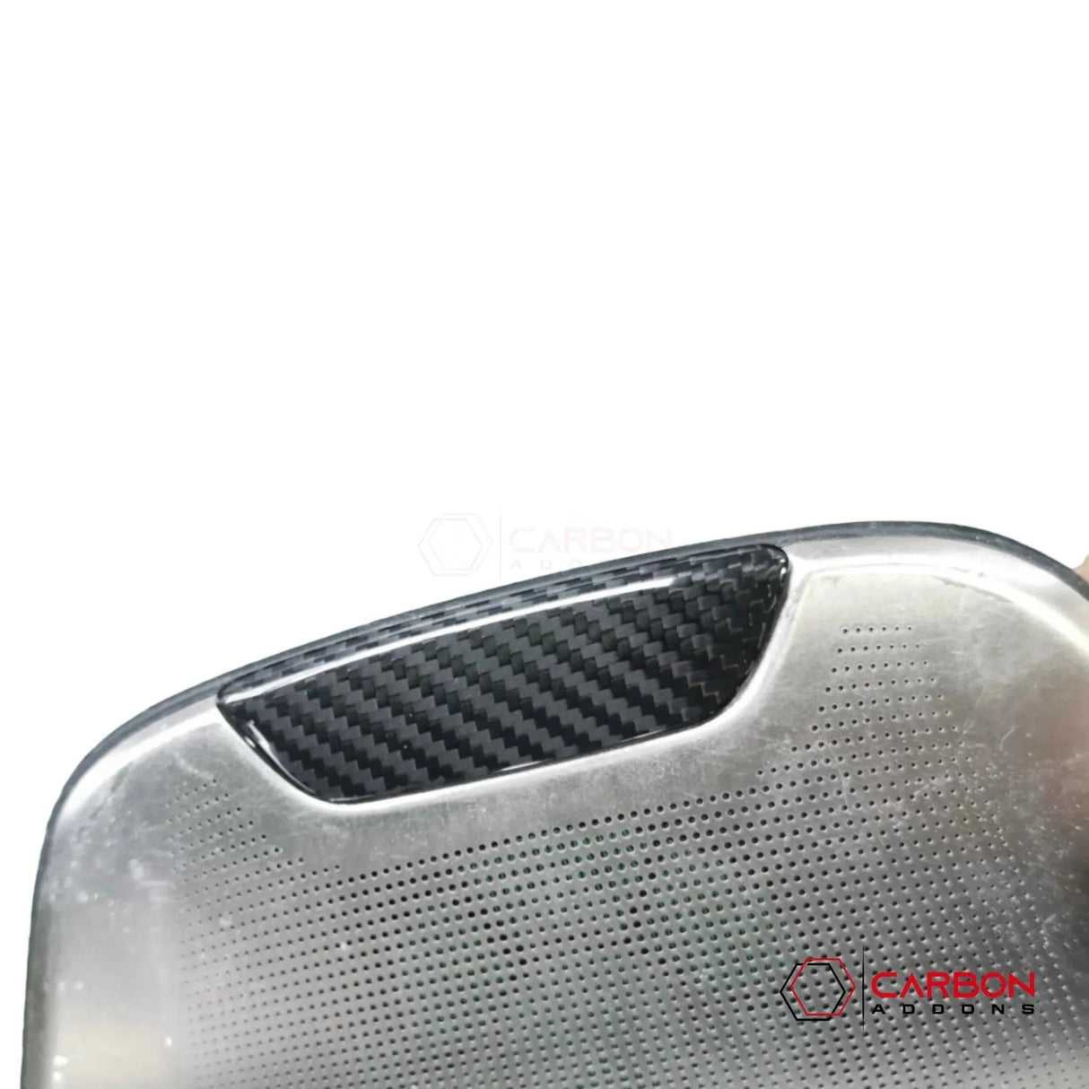 C8 2020+ Chevy Corvette Middle Speaker Badge Carbon Fiber Cover