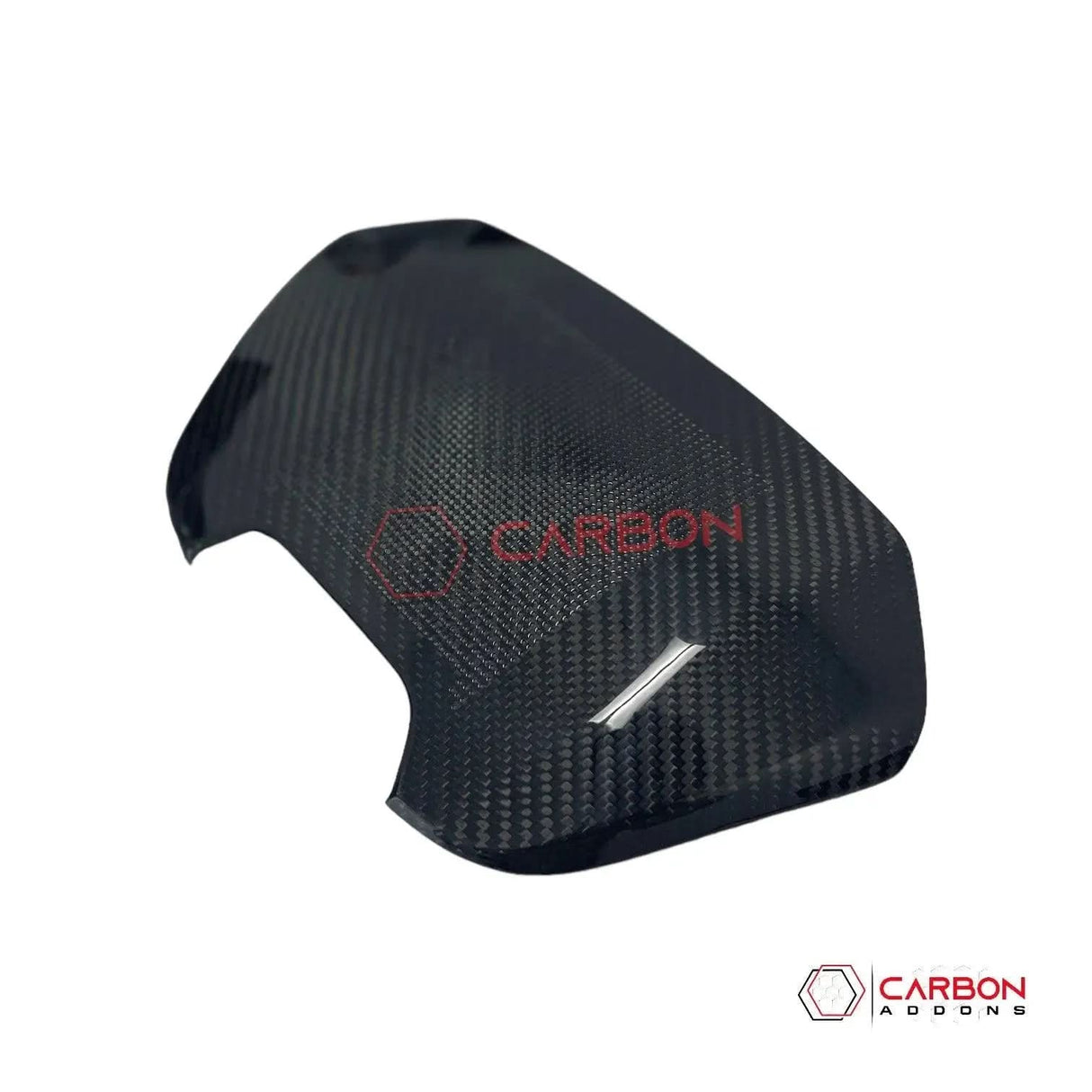 C8 Corvette Real Carbon Fiber Waterfall Speaker Trim Cover with Corvette Logo | Interior pgrade (2020–2026)