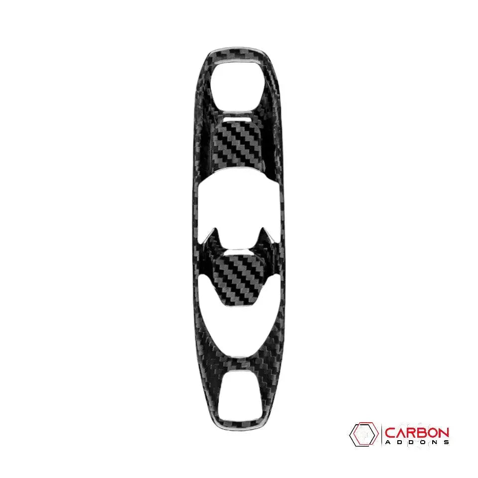 C8 Corvette Carbon Fiber Gear Shift Trim Cover