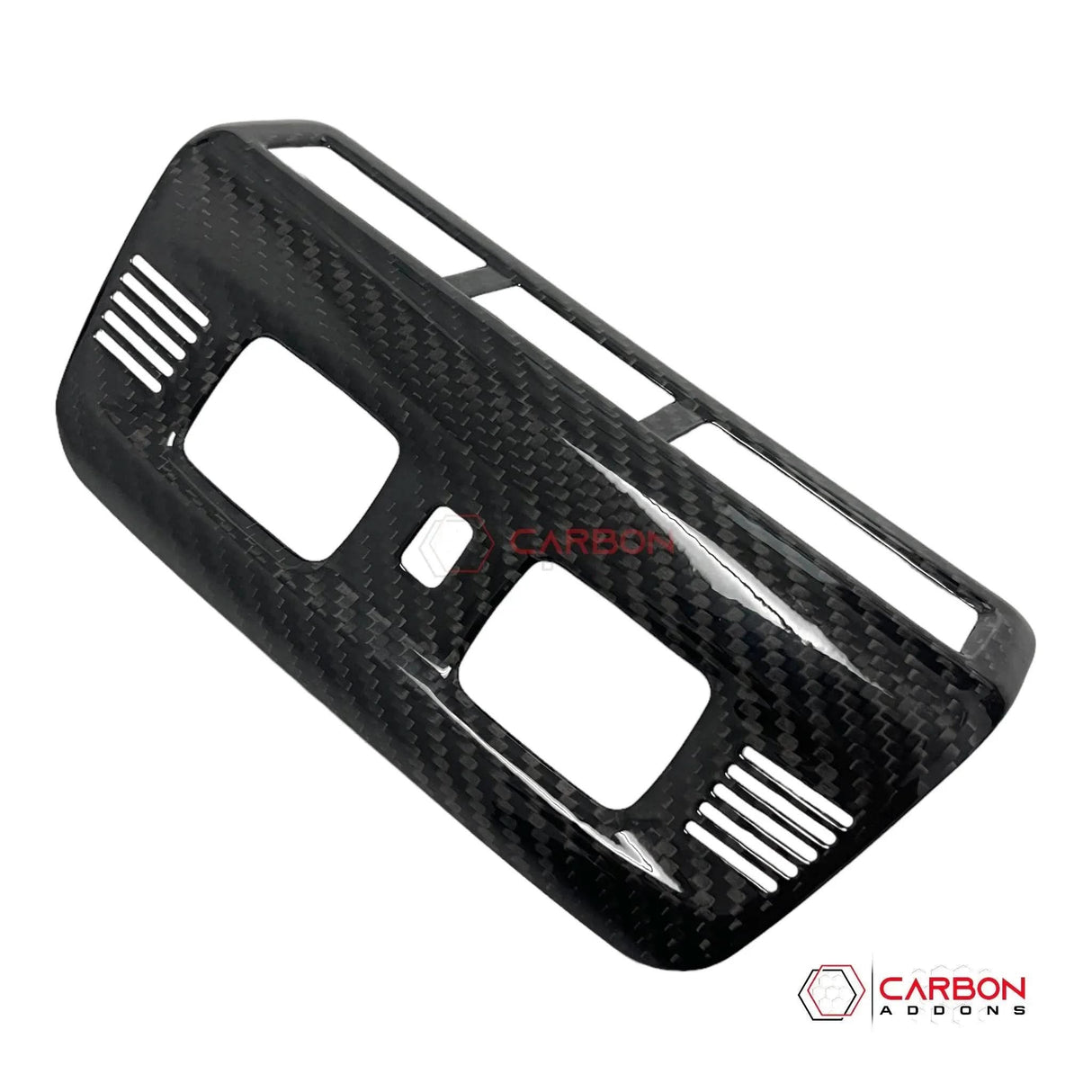C8 Corvette Real Carbon Fiber Overhead Dome Light Trim Cover | InteriorUpgrade (2020–2026)