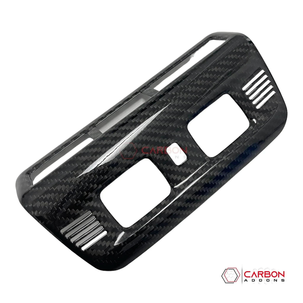 C8 Corvette Real Carbon Fiber Overhead Dome Light Trim Cover | InteriorUpgrade (2020–2026)