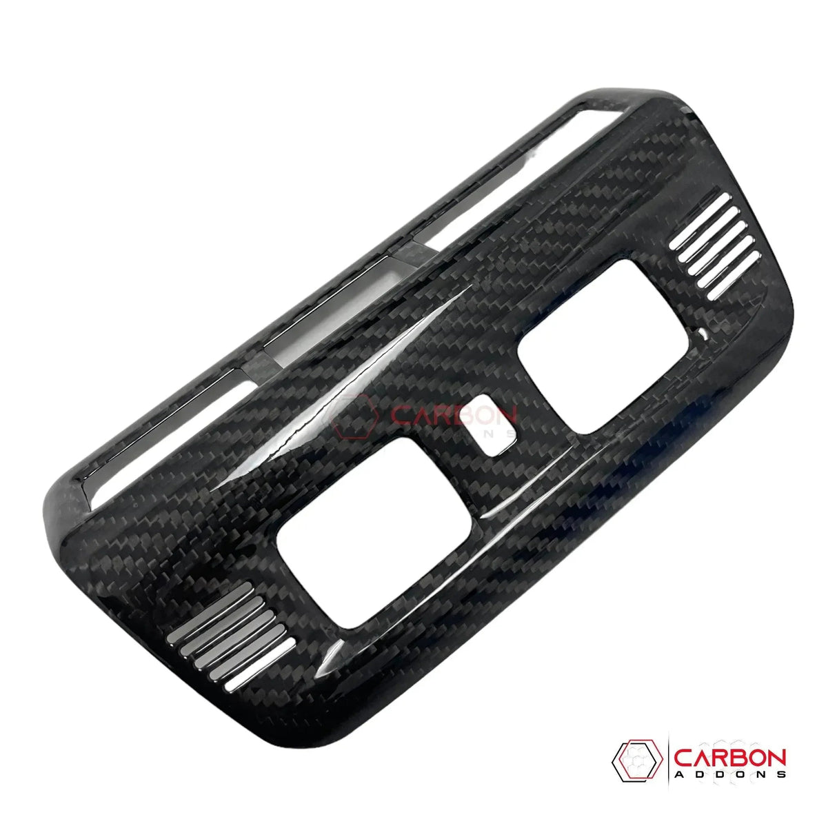 C8 Corvette Real Carbon Fiber Overhead Dome Light Trim Cover | InteriorUpgrade (2020–2026)