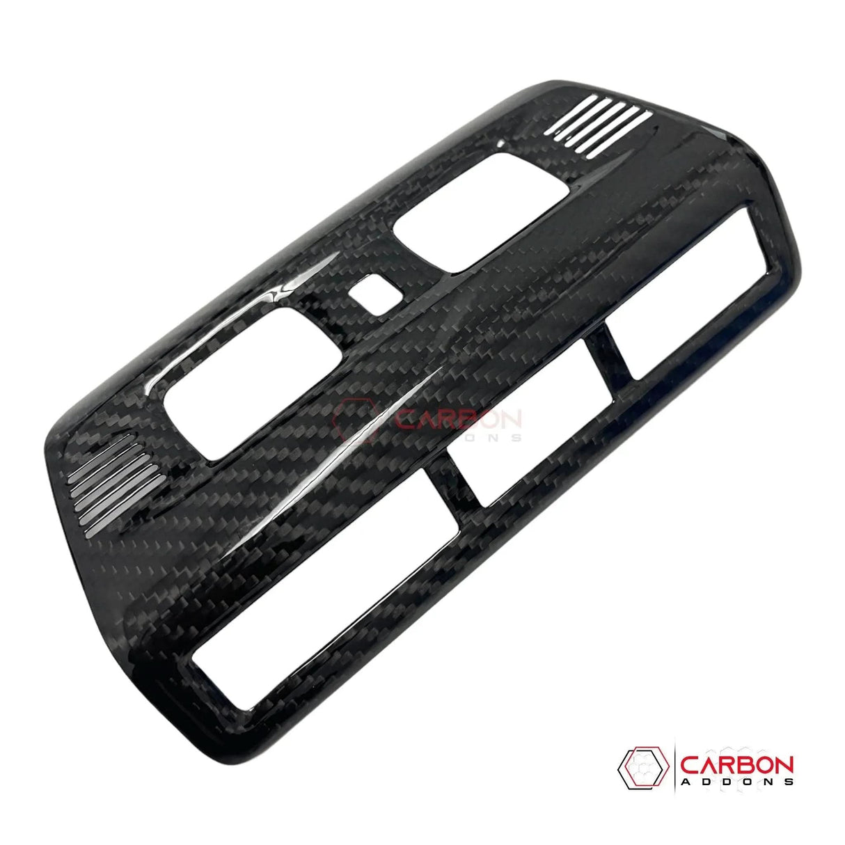 C8 Corvette Real Carbon Fiber Overhead Dome Light Trim Cover | InteriorUpgrade (2020–2026)