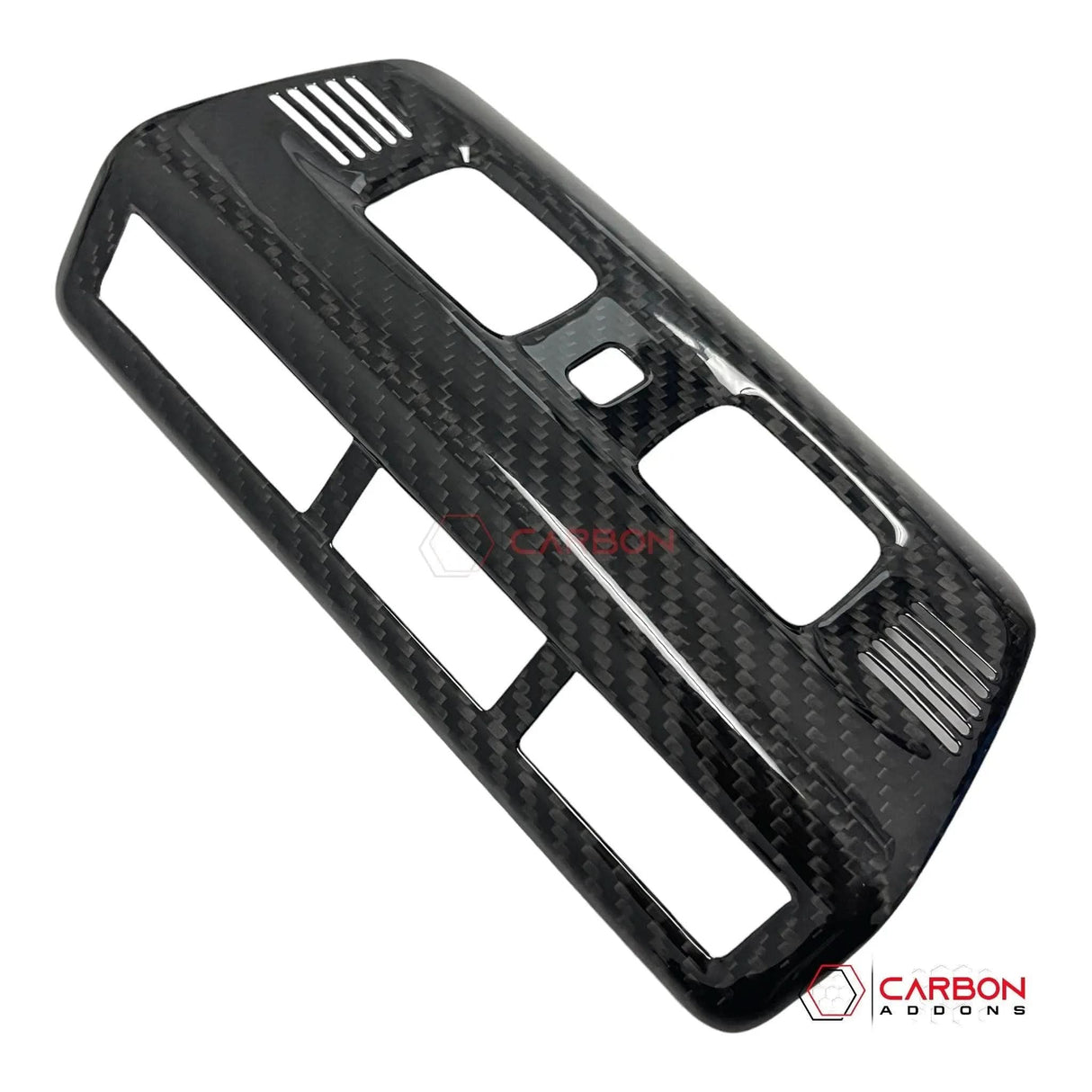 C8 Corvette Real Carbon Fiber Overhead Dome Light Trim Cover | InteriorUpgrade (2020–2026)