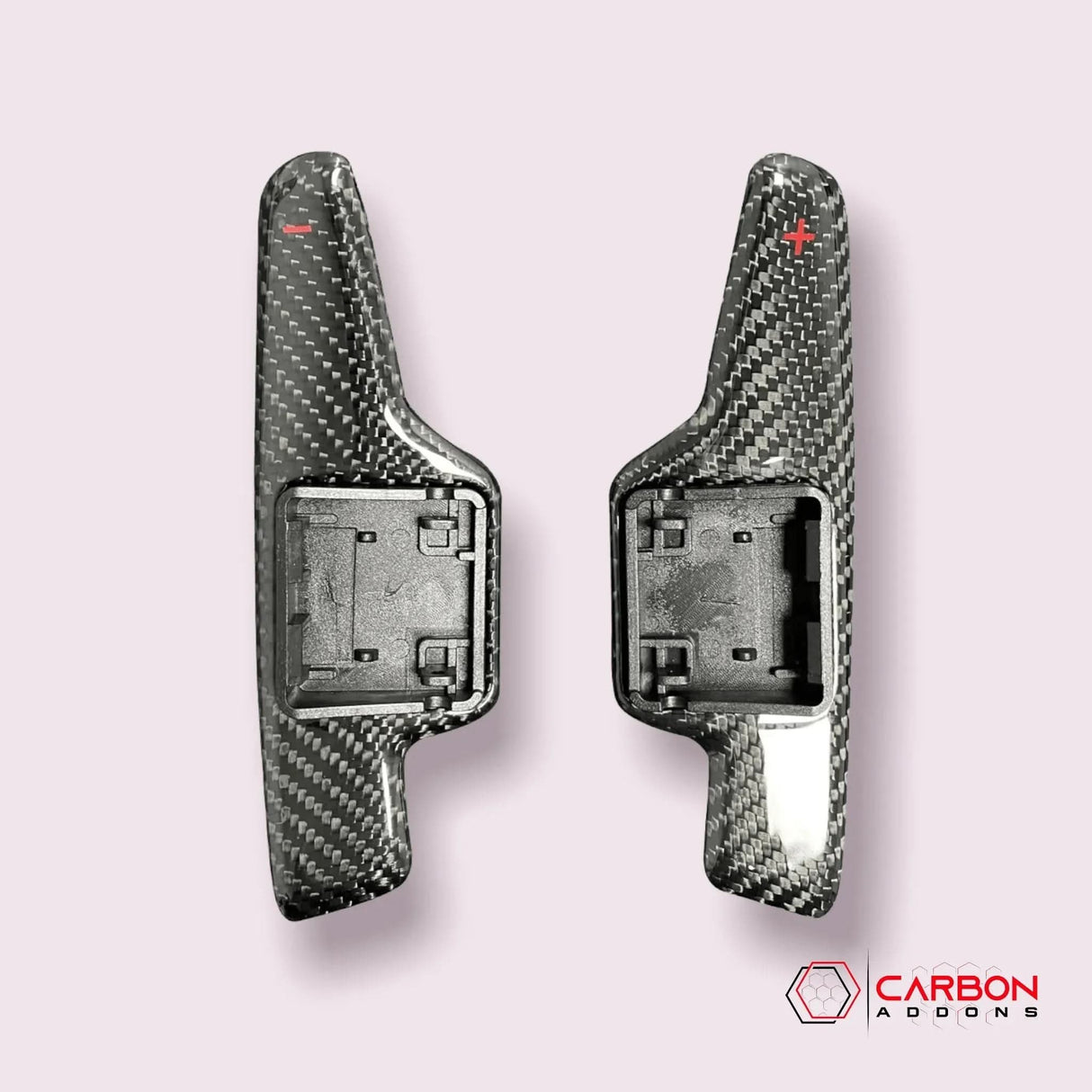 C8 Corvette Real Carbon Fiber Paddle Shifters | Direct Replacement (2020–2026)