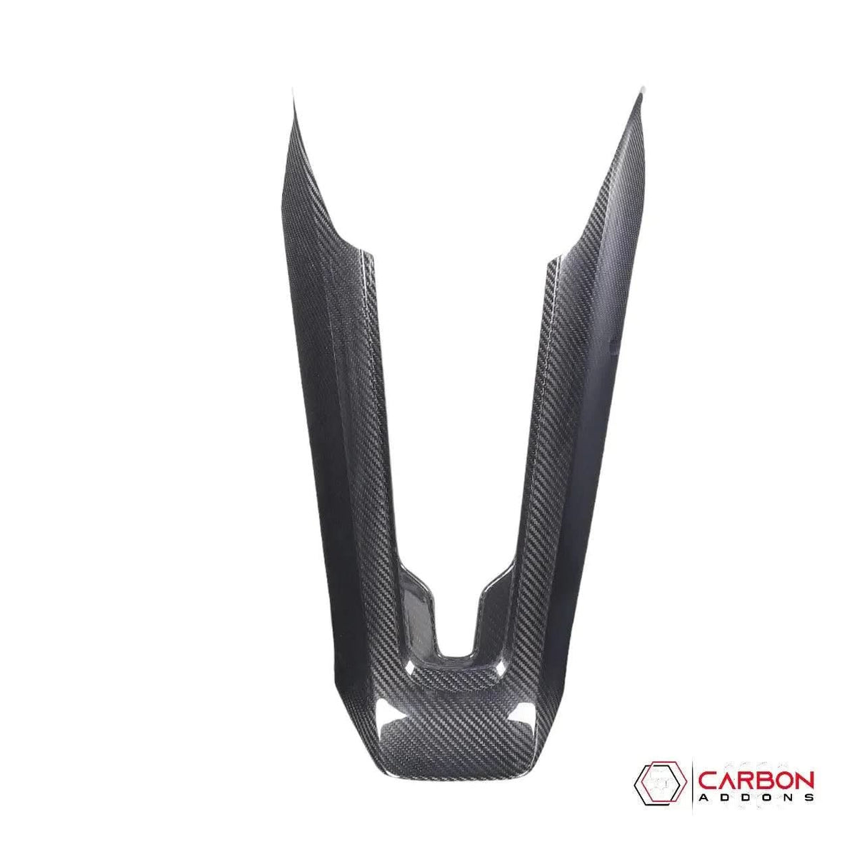 C8 Corvette Real Carbon Fiber Waterfall Panel Trim Cover | Interior Overlay (2020–2026)