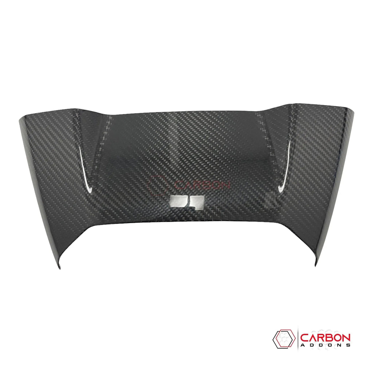C8 Corvette Carbon Fiber Waterfall Speaker Upper Trim Cover