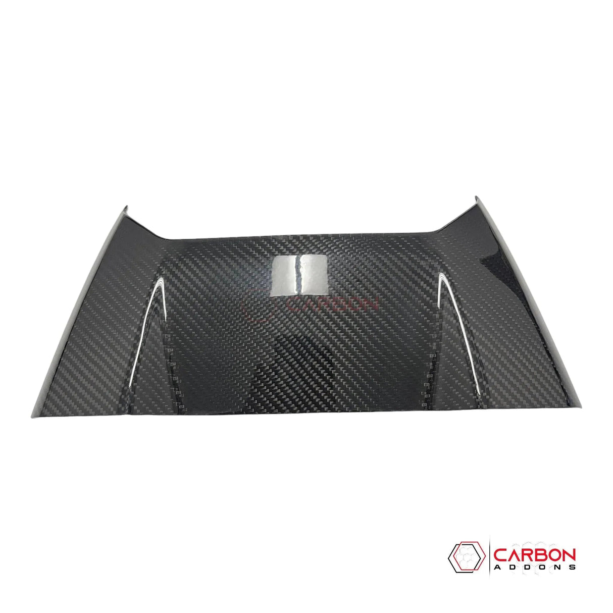 C8 Corvette Carbon Fiber Waterfall Speaker Upper Trim Cover