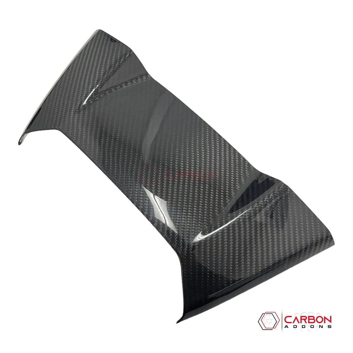 C8 Corvette Carbon Fiber Waterfall Speaker Upper Trim Cover