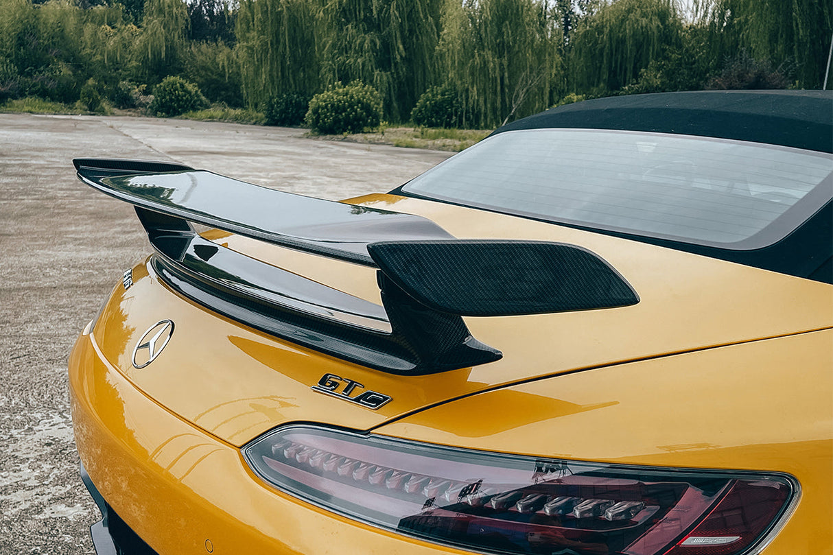 2015-2021 Mercedes Benz AMG GT GTC Roadster Only Carbon Fiber Trunk Spoiler Wing DarwinPRO (iMP Design)