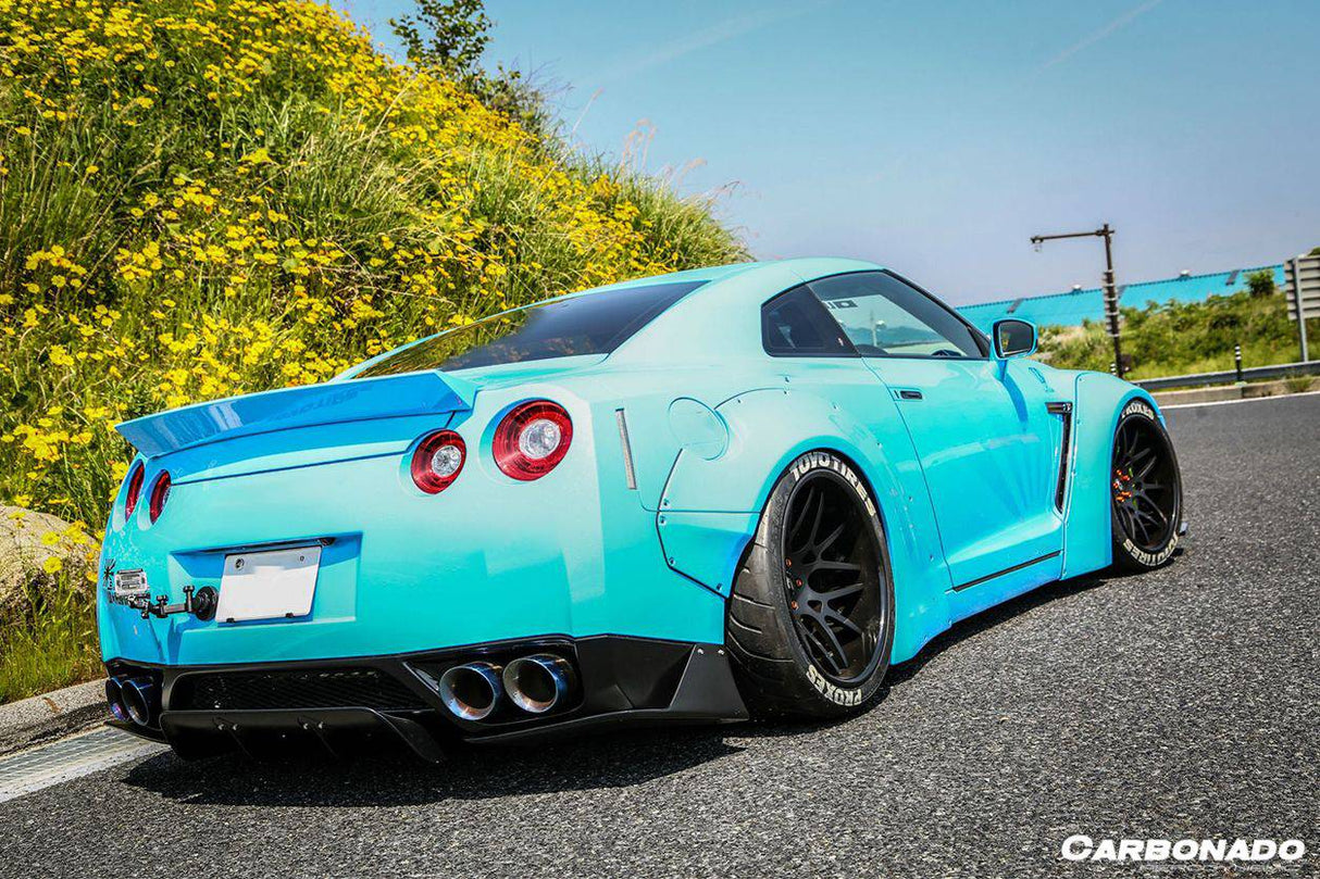 2008-2024 Nissan GTR R35 CBA DBA EBA DE-2 Style Trunk Spoiler