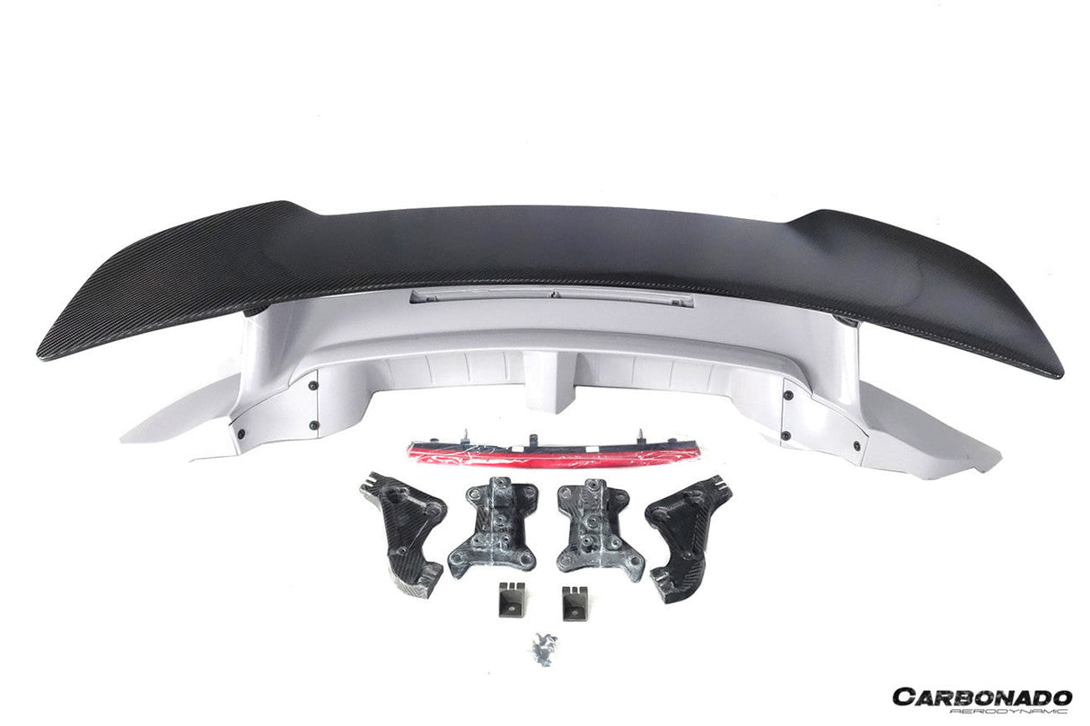 2019-2024 Porsche 911 992 Autoclave Carbon Fiber Trunk Spoiler Wing Carbonado (SD) Fits: Carrera, S, 4, 4S, GTS