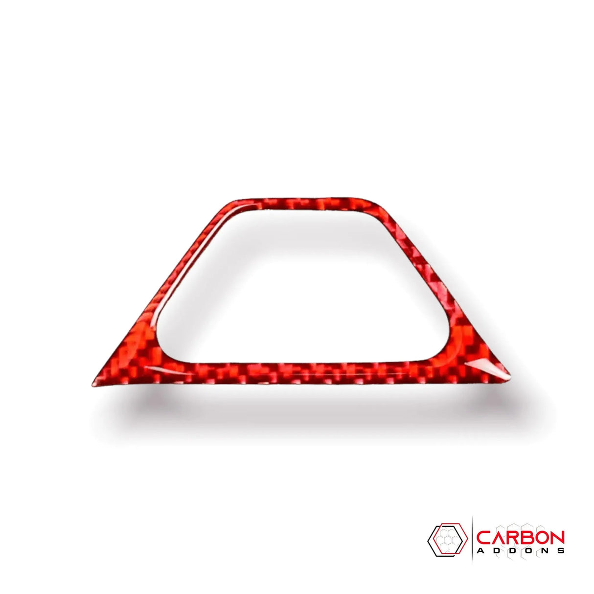 Camaro 2016-2024 Hazard Button Outer Trim Carbon Fiber Overlay