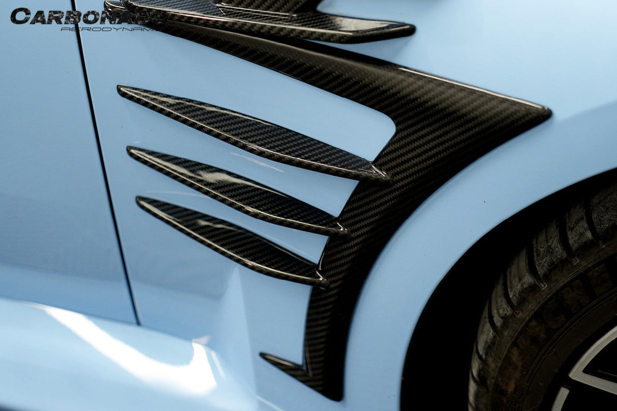 2021-UP BMW M2 G87 AD Style Dry Carbon Fiber Fender Vents