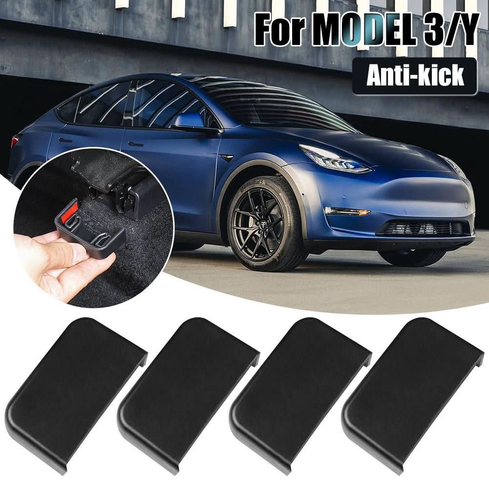 Seat Slide Rail Safety Plugs for Model 3/Y | 4-Pack