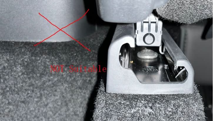 Seat Slide Rail Safety Plugs for Model 3/Y | 4-Pack