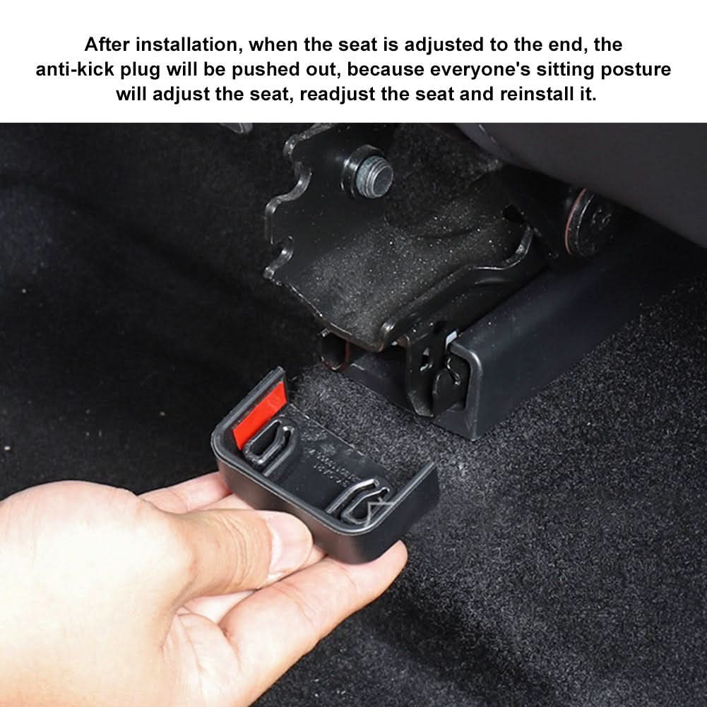 Seat Slide Rail Safety Plugs for Model 3/Y | 4-Pack