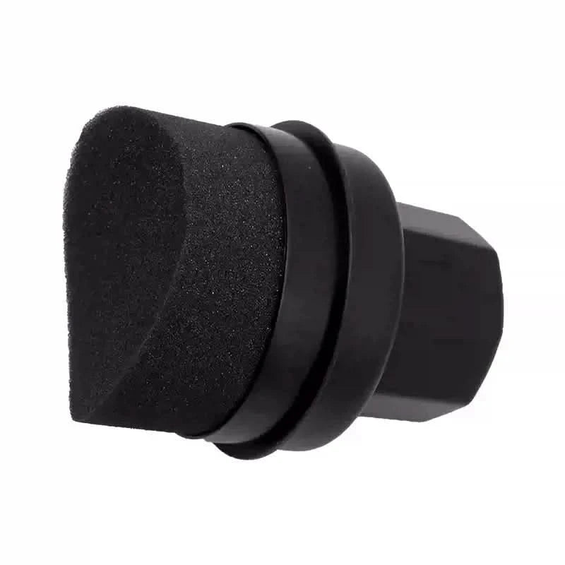 Tire Shine Applicator Sponge | Arc Design | Storage Lid | 2 Styles | 3 Colors